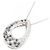 Autre Marque Collana in diamante in oro bianco Au750 Argento - vista 3