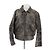 Autre Marque CHEVIGNON Lederjacke Schwarz Gewaschen XL
