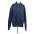 Jacquemus Giacca di jeans a righe Blu
