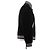 Saint Laurent Giacca varsity nera in lana Nero - vista 3