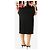 Rochas Falda midi negra - talla UK 12 Negro - vista 3