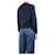 Alexander Mcqueen Marineblauer Wollpullover - Größe M - Ansicht 2