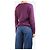 Loro Piana Lila Kaschmir-Cardigan mit Taschen - Größe UK 14 - Ansicht 2