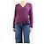 Loro Piana Lila Kaschmir-Cardigan mit Taschen - Größe UK 14 - Ansicht 3