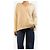 Gabriela Hearst Sudadera de cachemira crema con flecos - talla S Crudo - vista 3