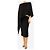 Erika Cavallini Blusa asimétrica negra - talla L Negro - vista 3