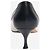 Manolo Blahnik Navy Leder-Pumps mit Kitten-Heel - Größe EU 41,5 Marineblau - Ansicht 4