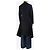 Céline Navy wool coat - size UK 12 Navy blue - view 2