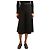 Sea New York Schwarze Culottes mit Gürtel - Größe UK 6