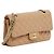 Chanel 2002 Borsa a Spalla Timeless Classica Double Flap in Pelle Jersey Beige - vista 2