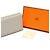 Hermès Hermes Calvi Duo Coin Card Case Brown - view 7