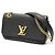 Louis Vuitton Lockme East West Chain Shoulder Bag Black