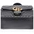 Borsa a spalla mini GG Marmont di Gucci Nero - vista 4