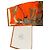 Hermès Seidenschal Orange Reitermotiv 90x90 Mehrfarben