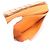 Hermès Hermes Bearn Soufflé Leather Bi-fold Long Wallet Brown Orange - view 7