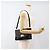 Borsa a Spalla Christian Dior in Pelle Nera e Oro Auth BA11919 Nero D'oro - vista 22