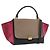 Céline Borsa a mano Trapeze CELINE in pelle scamosciata 2 in 1 Rosa Beige Auth ka3552A