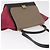 Céline Borsa a mano Trapeze CELINE in pelle scamosciata 2 in 1 Rosa Beige Auth ka3552A - vista 6