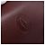 CARTIER Must Line Borsa a Spalla in Pelle Bordeaux Oro Auth 174444 D'oro Bordò - vista 15