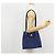 Céline Borsa a Spalla CELINE in Pelle Blu Oro Auth BAZ626A D'oro - vista 24