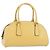 PRADA Bolso de mano de cuero amarillo dorado Auth mr2207