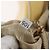 PRADA Bolso de mano de cuero amarillo dorado Auth mr2207 - vista 12