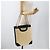CHANEL Choco Bar Schultertasche aus lackiertem Leder Beige Silber CC Auth BA11764A - Ansicht 22