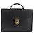 Saffiano PRADA Borsa da lavoro in pelle Safiano Nera Oro Auth 174051 Nero D'oro - vista 13