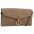 Borsa a spalla in tela a nido d'ape Christian Dior PVC marrone oro Auth bs34236