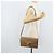 Borsa a spalla in tela a nido d'ape Christian Dior PVC marrone oro Auth bs34236 - vista 22