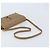 Borsa a spalla in tela a nido d'ape Christian Dior PVC marrone oro Auth bs34236 - vista 7