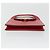 Céline Borsa Medallion in pelle rossa e oro Auth BAZ711A Rosso D'oro - vista 5