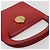 Céline Borsa Medallion in pelle rossa e oro Auth BAZ711A Rosso D'oro - vista 6