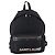 Zaino in tela nero e argento SAINT LAURENT Auth hk3604 - vista 2