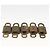LOUIS VUITTON Set di 10 Lucchetti in Metallo Dorato LV Auth 167136 D'oro - vista 7