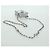 LOUIS VUITTON Trunk Box Pouch Borsa metallo Argento M00752 LV Auth BAZ882SAM - vista 7