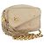 CHANEL Matelasse Chain Shoulder Bag Lamb Skin Ivory Gold CC Auth AMZ315 Golden Cream