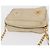 CHANEL Matelasse Chain Shoulder Bag Lamb Skin Ivory Gold CC Auth AMZ315 Golden Cream - view 6