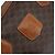Céline Borsa a mano in tela Macadam CELINE in pelle PVC marrone e oro Auth mr2268 D'oro - vista 16