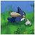LOEWE LOEWE �~ Studio Ghibli Mi Vecino Totoro Camiseta de Algodón Azul Auth 167192M Azul claro - vista 10