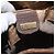 Gucci Borsa a spalla GG Supreme in PVC beige e oro Auth ARZ789 D'oro - vista 15