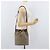 Gucci Borsa a spalla GG Supreme in PVC beige e oro Auth ARZ789 D'oro - vista 22