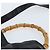 Borsa a Spalla Gucci Bamboo in Pelle 2 in 1 Nero Oro 001 3444 1577 Auth 174580 - vista 8