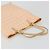 Borsa a mano in tela Zucchino FENDI rosa oro Auth ARZ892A D'oro - vista 6