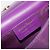 Borsa Vala Chain in pelle verniciata viola e oro Auth ARZ899 di Salvatore Ferragamo - vista 17