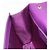 Borsa Vala Chain in pelle verniciata viola e oro Auth ARZ899 di Salvatore Ferragamo - vista 20
