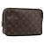 LOUIS VUITTON Monogram Trousse Toilette 23 Borsa Clutch M47524 LV Auth BAZ186 Monogramma