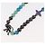 COLLAR LV BEADS LOUIS VUITTON de metal Turquesa Azul M00313 Auth BAZ738M - vista 13