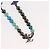 COLLAR LV BEADS LOUIS VUITTON de metal Turquesa Azul M00313 Auth BAZ738M - vista 3