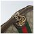 Borsa a Spalla Gucci GG Supreme Web Sherry Line PVC Beige Oro 499621 Auth BA11752 D'oro - vista 15